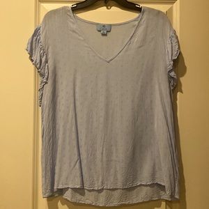 CeCe short sleeve blouse
